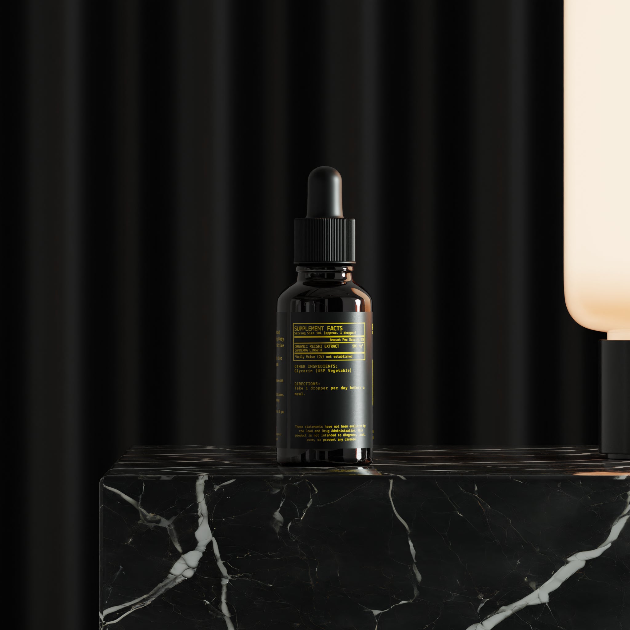 Reishi Liquid Extract | Organic | USA-Grown