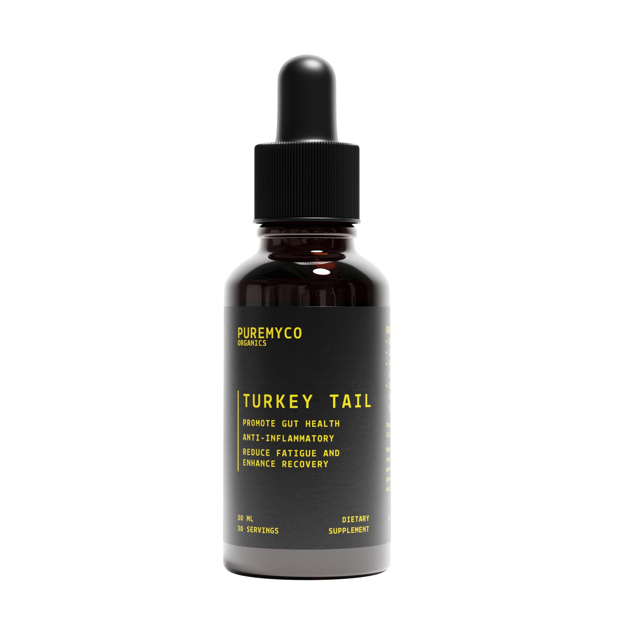 Turkey Tail Liquid Extract | Organic | USA-Grown
