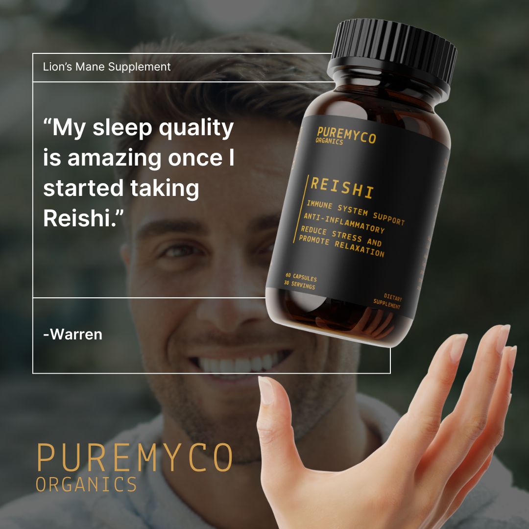 Reishi Extract Capsules | Organic | USA-Grown